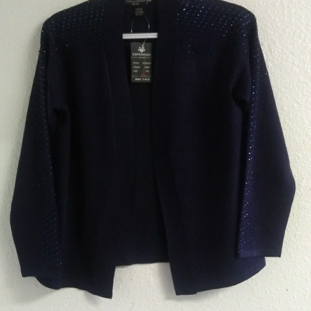 Women's Rhinestone Shoulder Shrug.